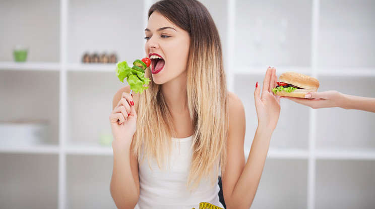 Van néhány trükk, amellyel tartható a diétás vagy egészséges étrend Fotó: Shutterstock