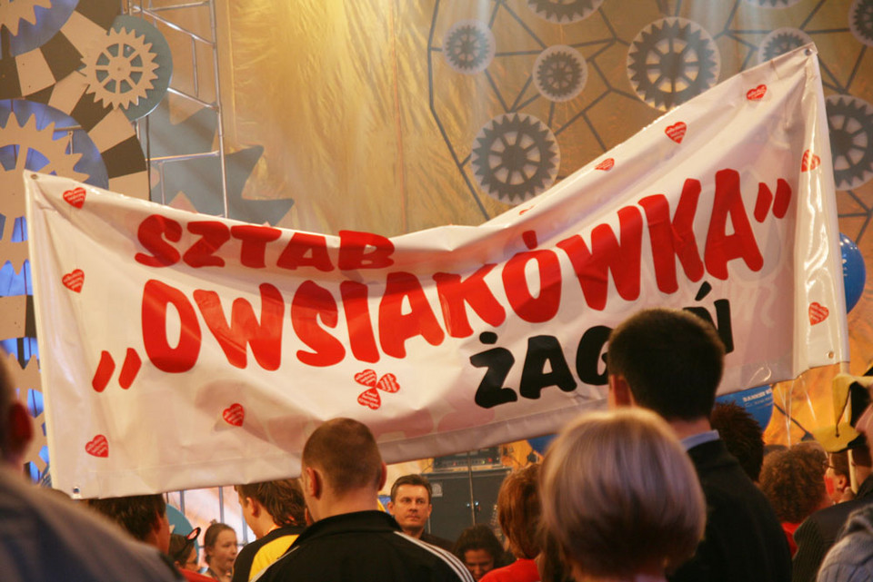 Sztab WOŚP w TVP, fot. Iza Procyk-Lewandowska/Onet.pl