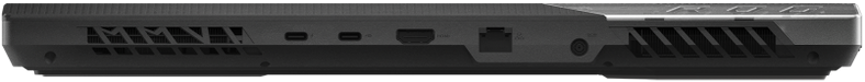 Asus ROG Strix SCAR 15 (G533ZW) – złącza z tyłu laptopa 