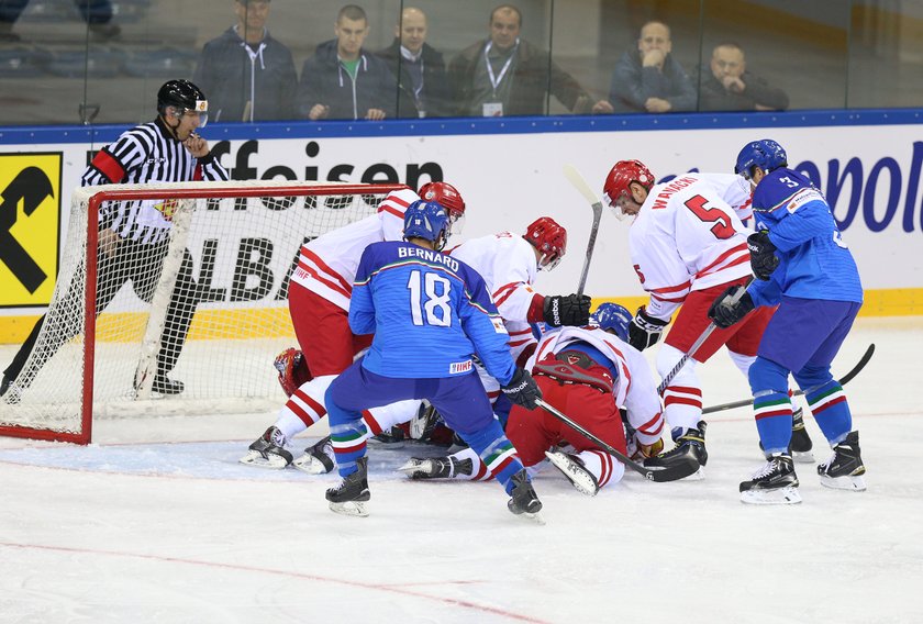 Hokejowa mistrzostwa świata 1A: Polska - Włochy 1:2