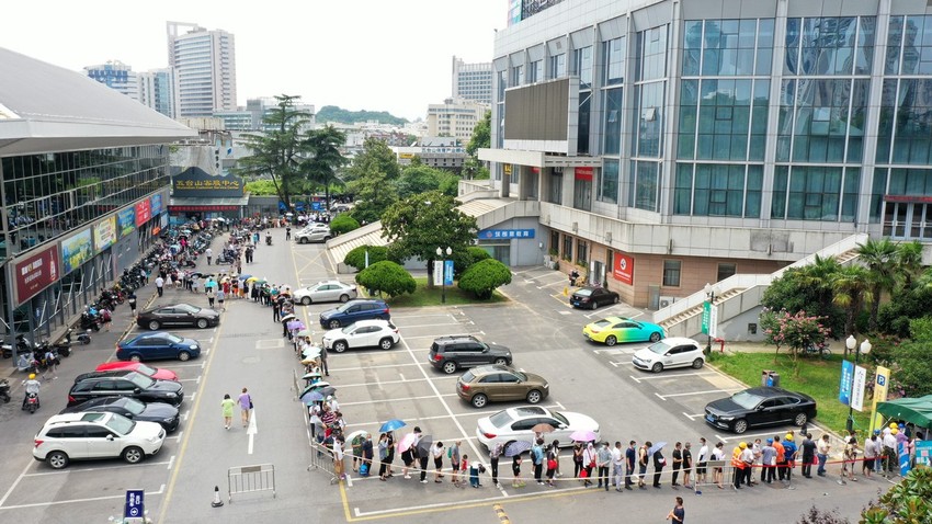 Masovna testiranja u Nanđingu