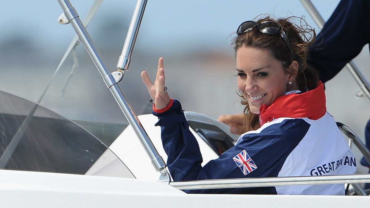 Kate Middleton podczas olimpiady - dzień 10