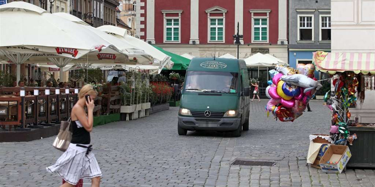 rynek, samochody