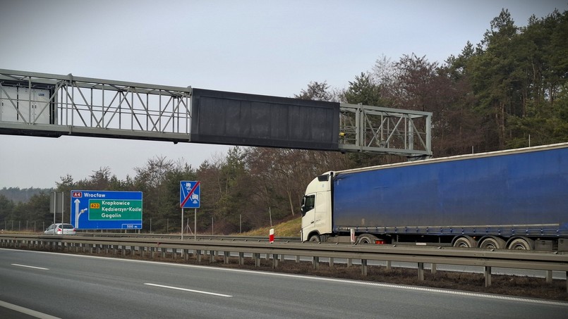 Nowy odcinkowy pomiar prędkości na autostradzie A4