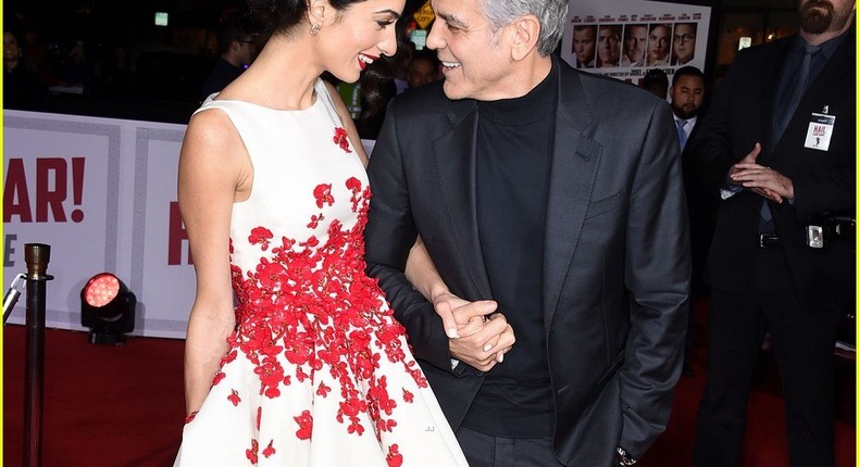 George and Amal Clooney