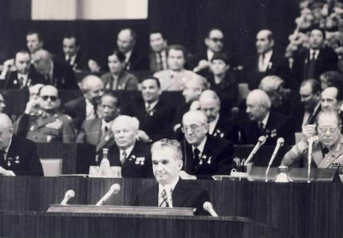Nicolae Ceausescu - Wystąpienie w Moskwie w 1982 r. W 60. rocznicę powstania Związku Radzieckiego