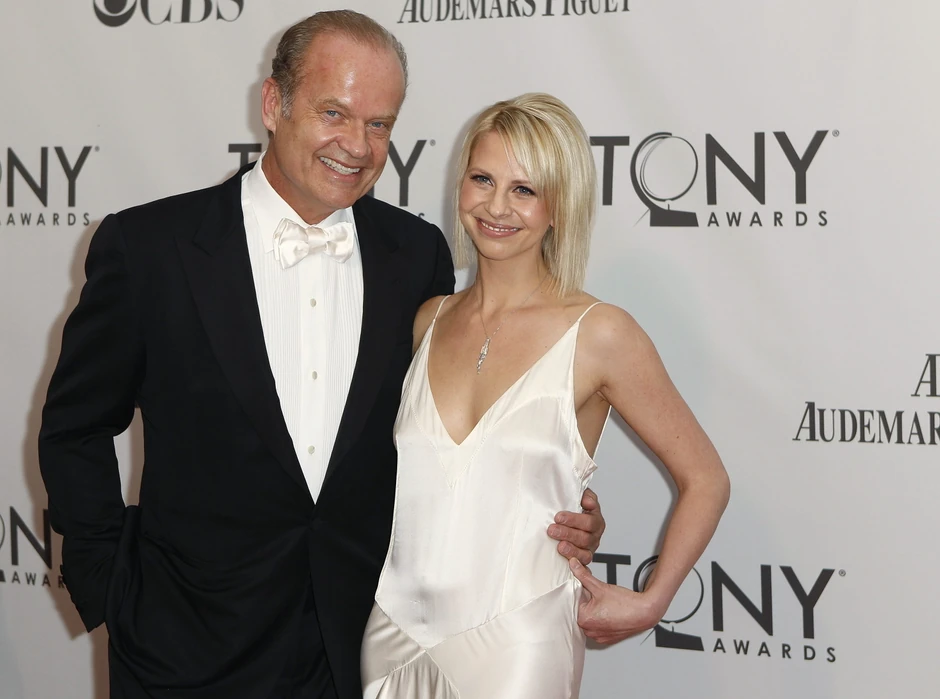 Kelsi Gramer s partnerkom Kejt Volš, koja je 25 godina mlađa od njega