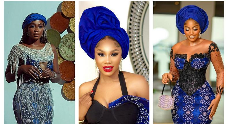 Tolu Bally, Sharon Ooja and Lily Afegbai looked their best [instagram]