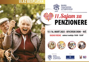 Sajam za penzionere 2025