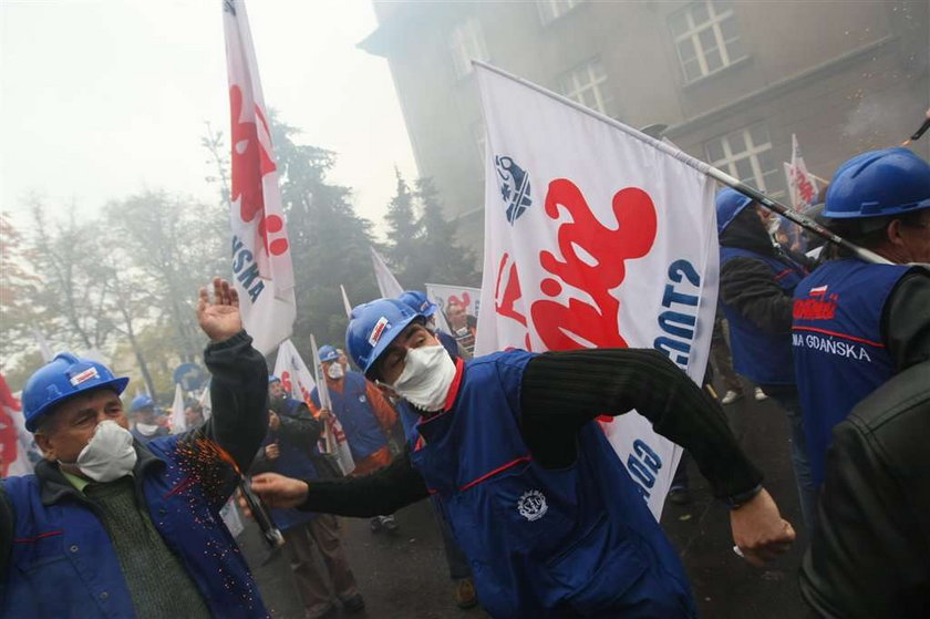 Związkowcy kontra policja. Są ranni