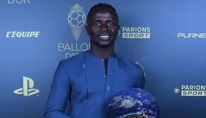 Sadio Mané a reçu le trophée 'Socrates' en reconnaissance de ses oeuvres sociales au Sénégal