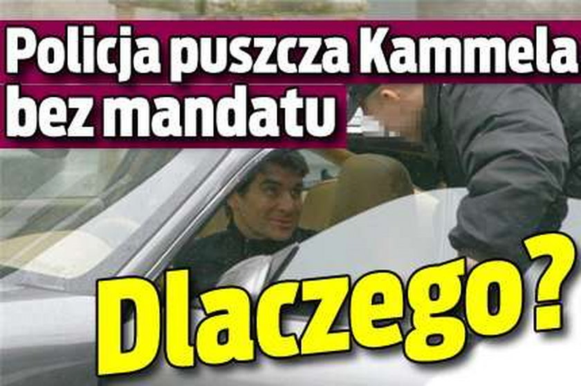 Policja puszcza celebrytę bez mandatu. Dlaczego?