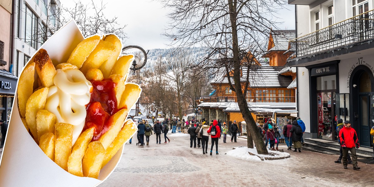 W górach nawet ketchup do frytek drogo wychodzi!