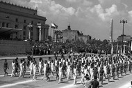 NARODOWE ŚWIĘTO ODRODZENIA POLSKI WARSZAWA PRL 1956