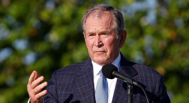 Former U.S. President George W. Bush
