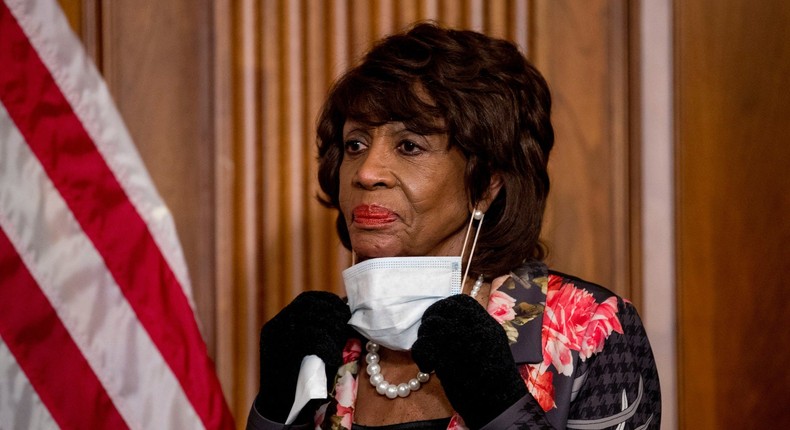 Rep. Maxine Waters (D-CA).
