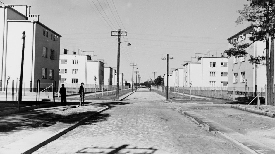 Domki robotnicze, Stalowa Wola, 1939, fot. www.audiovis.nac.gov.pl (NAC)