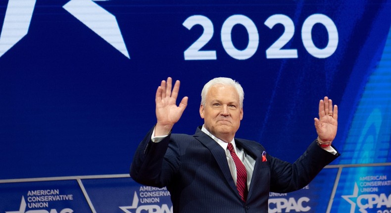 Matt Schlapp, chairman of the American Conservative Union, at the Conservative Political Action Conference in Maryland on February 29, 2020. (Photo bySaul Loeb/AFP via Getty Images