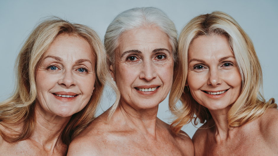 W okresie menopauzy szybko przybywa zmarszczek