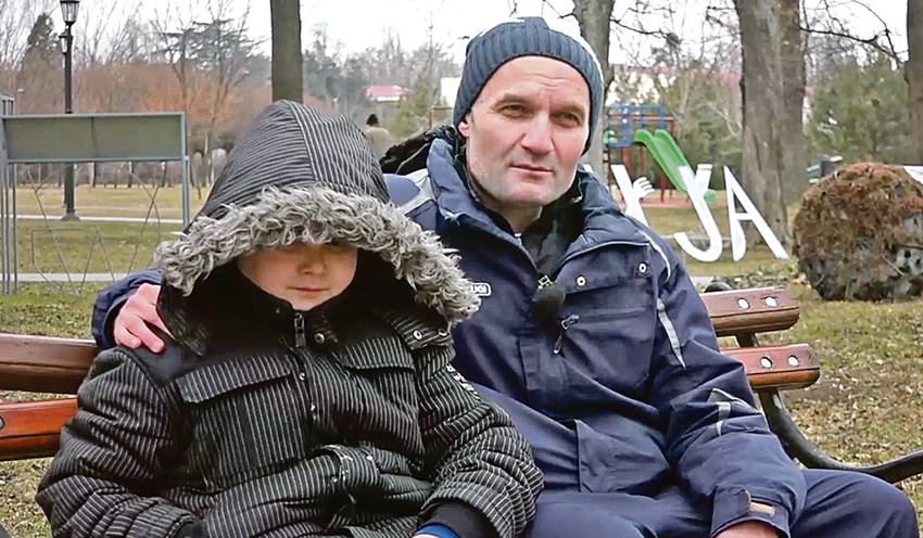 Vlada  je sačekao Željka na cilju