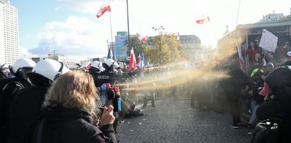 Policja użyła gazu. Kolejne protesty w Polsce