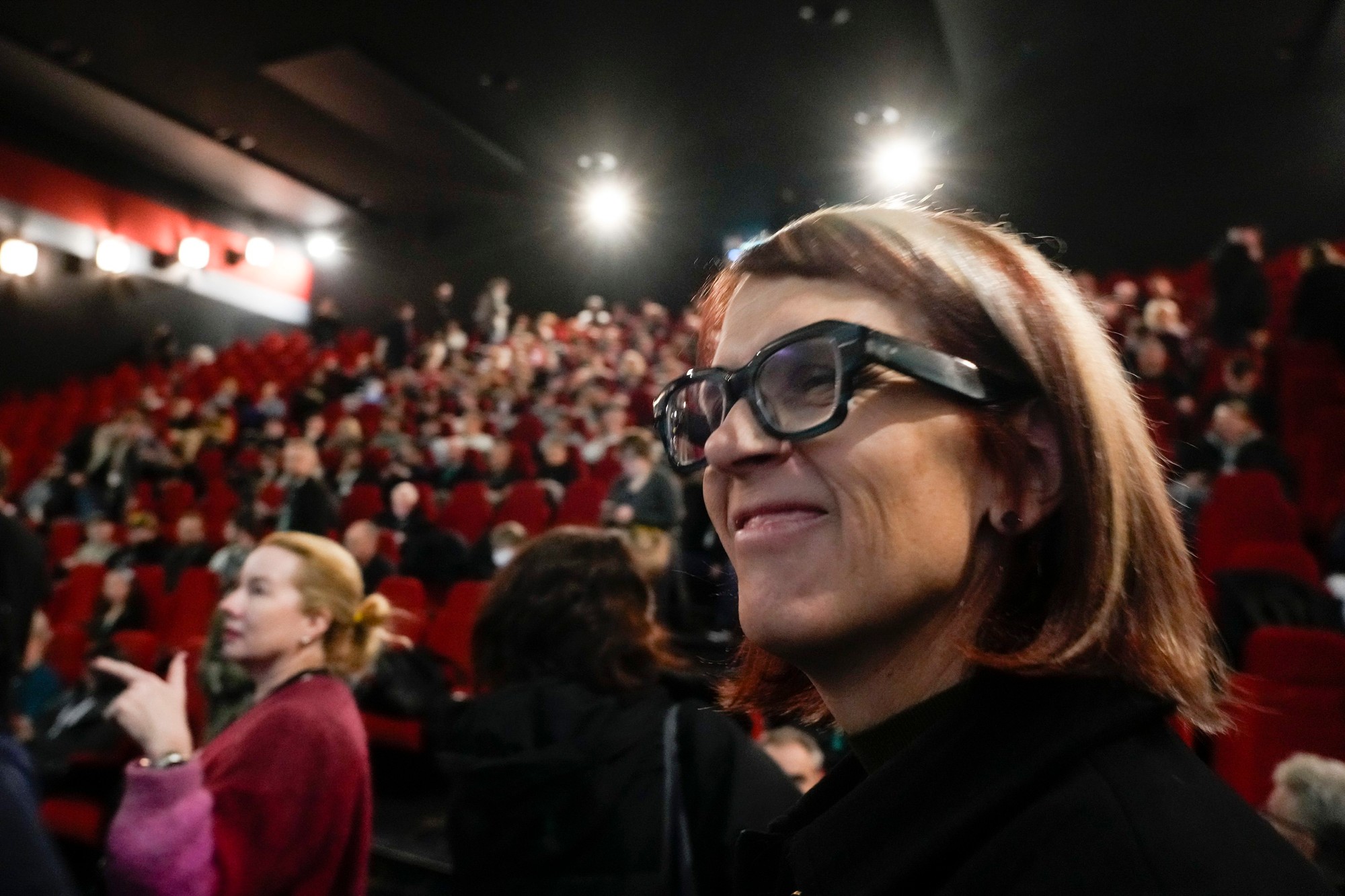 Kameramanka Bianca Cline na premiére filmu Rust.
