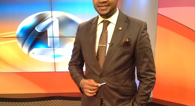 File image of Johnson Mwakazi at Citizen TV studios where he previosly worked as a journalist