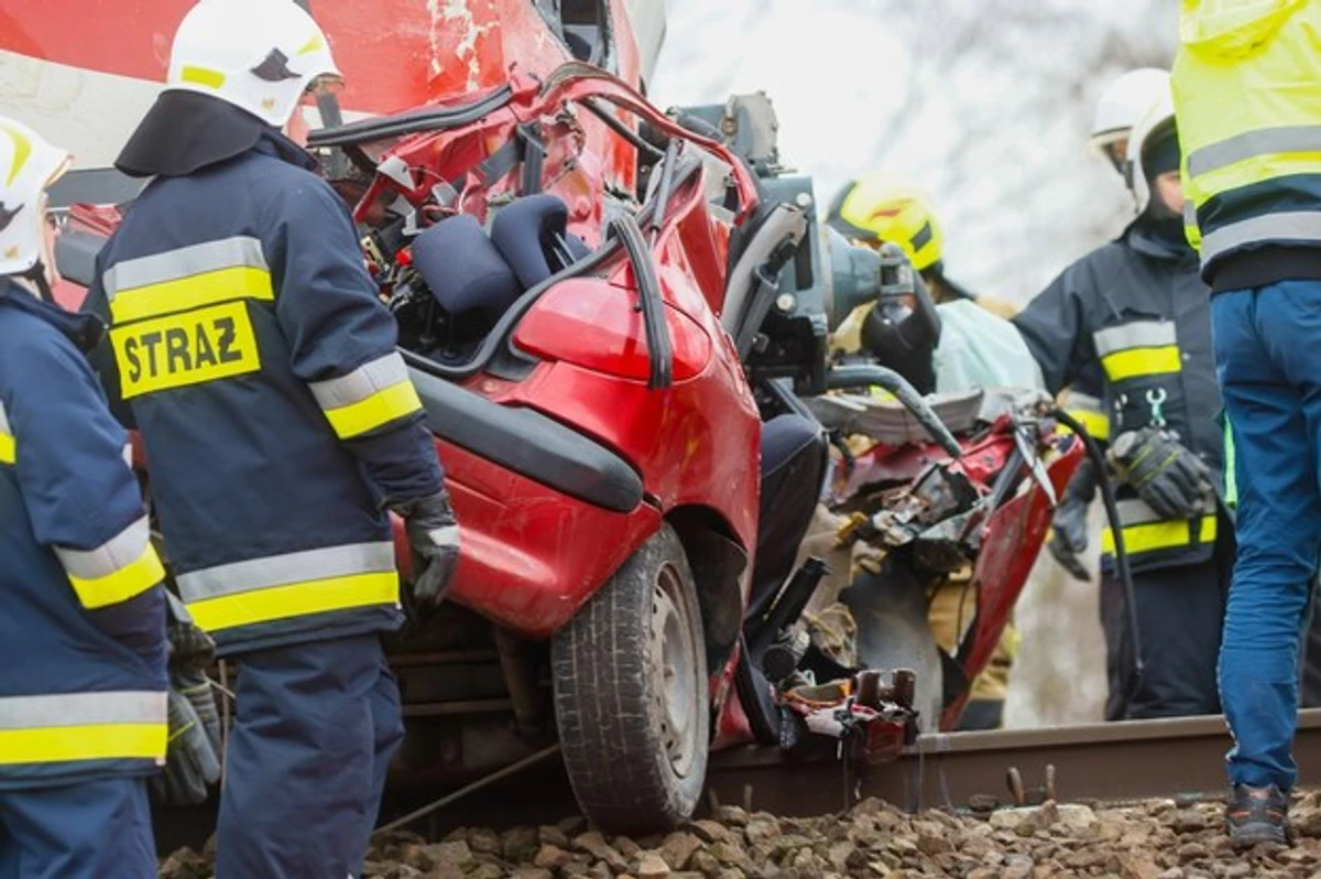 Tragiczny Wypadek Na Przejeździe Kolejowym. Nie żyje 25-latek - Dziennik.pl