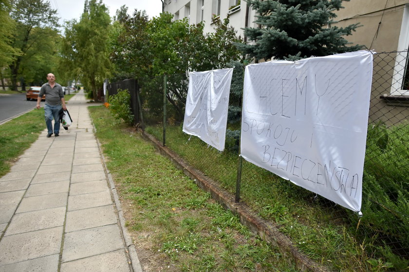 Mieszkańcy ulicy Warneńczyka protestują przeciwko nowemu centrum handlowemu 