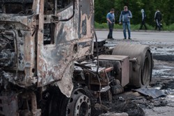 Ciężkie walki pod Słowiańskiem. Separatystów wspierają Czeczeni