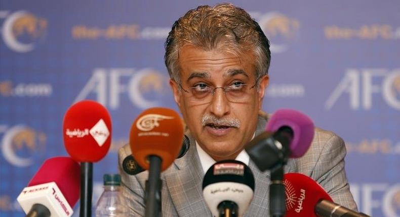 FIFA presidential candidate Sheikh Salman Bin Ebrahim Al Khalifa REUTERS/Bazuki Muhammad