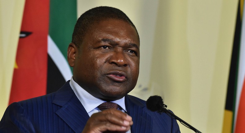 Mozambican President Filipe Nyusi (cnbcafrica)