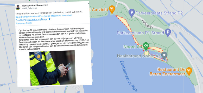 Polacy dali popis na holenderskiej plaży. Awantura i rozbieranie się na oczach dzieci