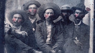 Jedyna taka fotografia. Billy the Kid i jego zabójca, szeryf Pat Garrett