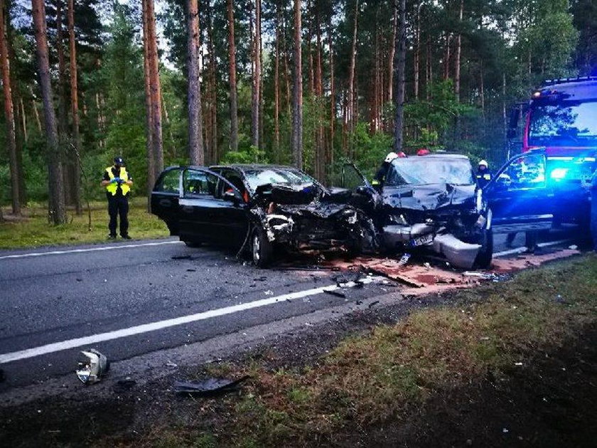 Dramatyczny wypadek w Anielinie. 5 osób rannych