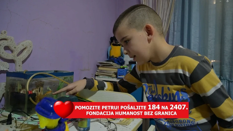 Petar Lakić, emisija "Srce za decu"