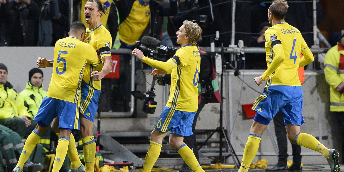 Szwecja Dania mecz barażowy do EURO 2016