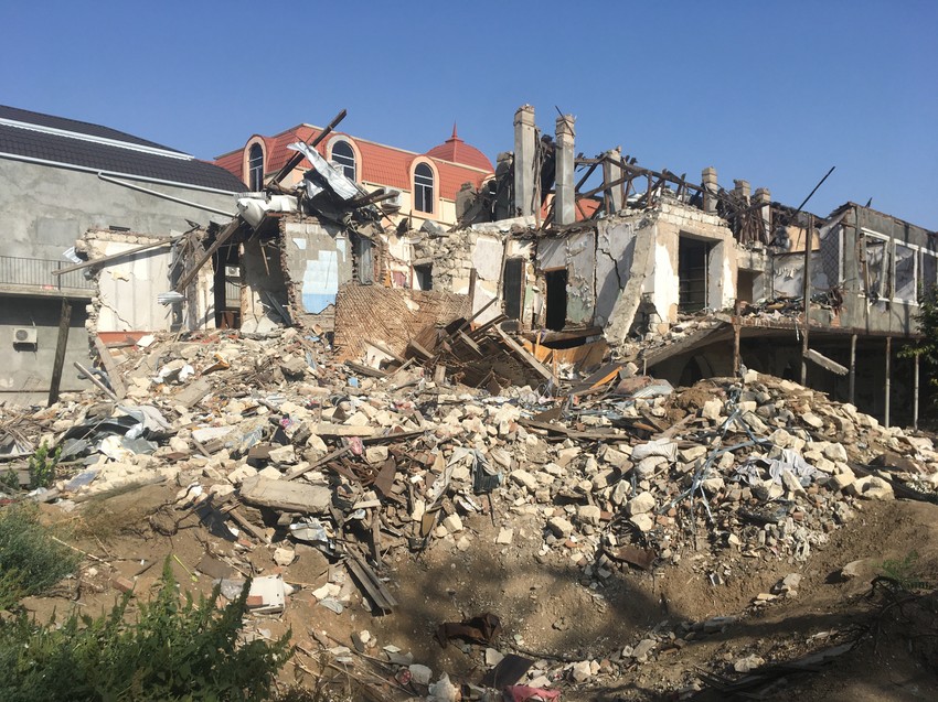 Posledice napada u Gandži od 11. oktobra