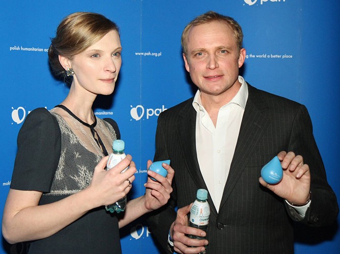 Agata Buzek (35 lat) i Piotr Adamczyk (39 lat)