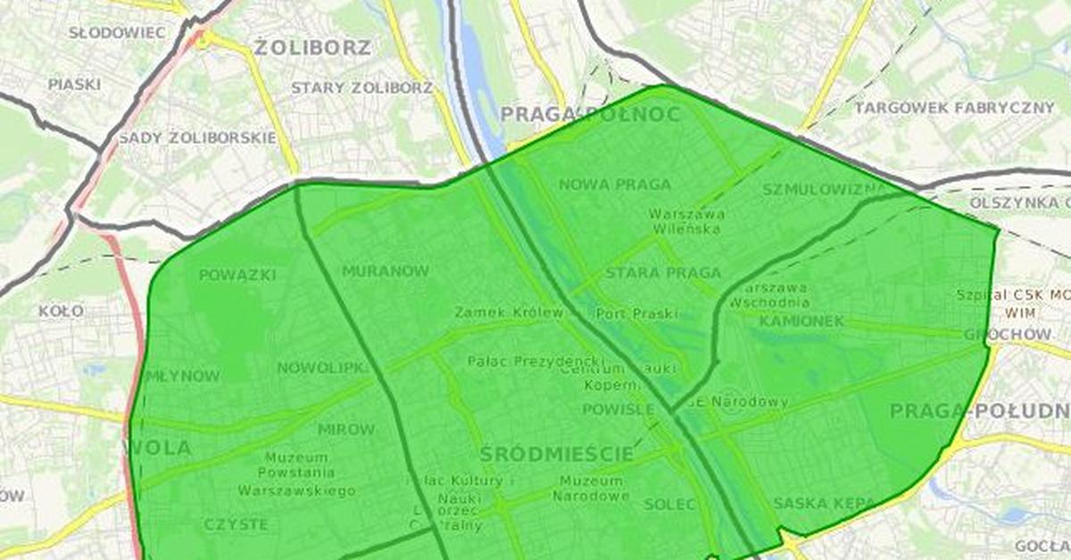  Od dziś strefa czystego transportu w Warszawie. Co to oznacza i kogo dotyczą zmiany? MAPA