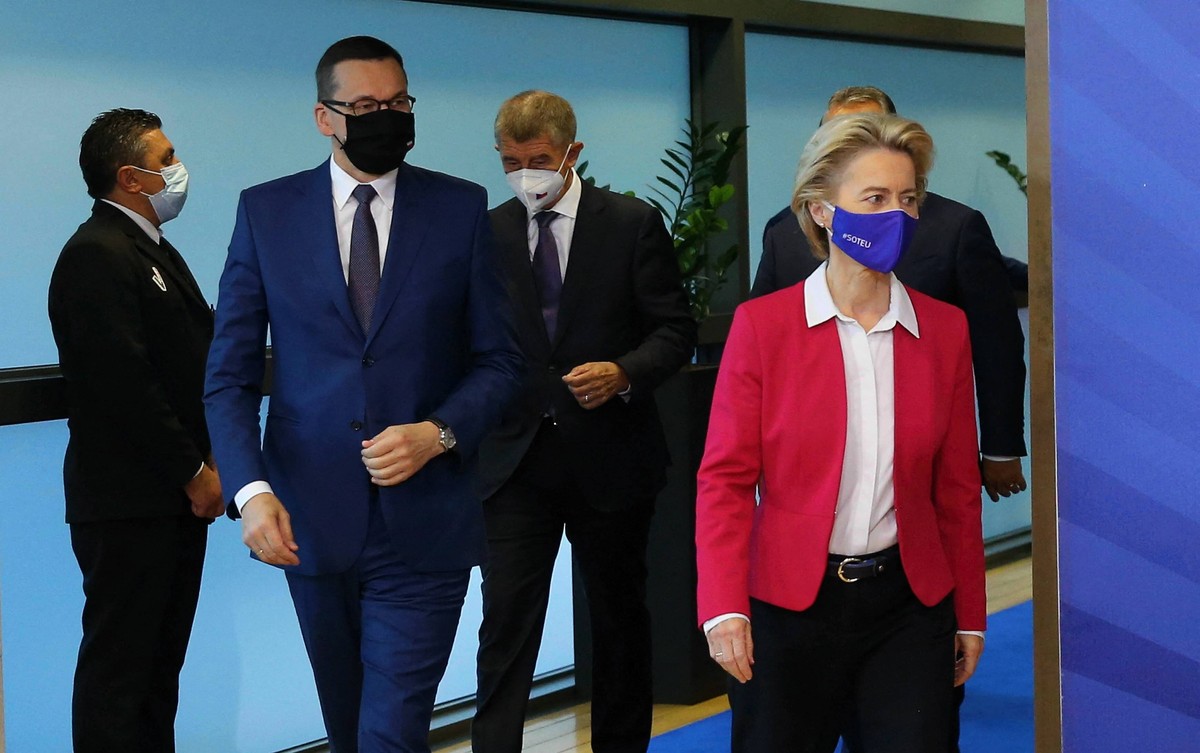 Mateusz Morawiecki, Ursula von der Leyen