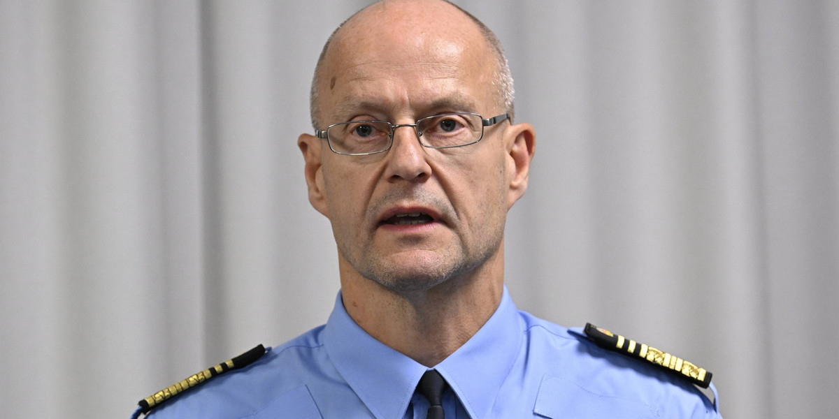 Wiceszef szwedzkiej policji znaleziony martwy. 