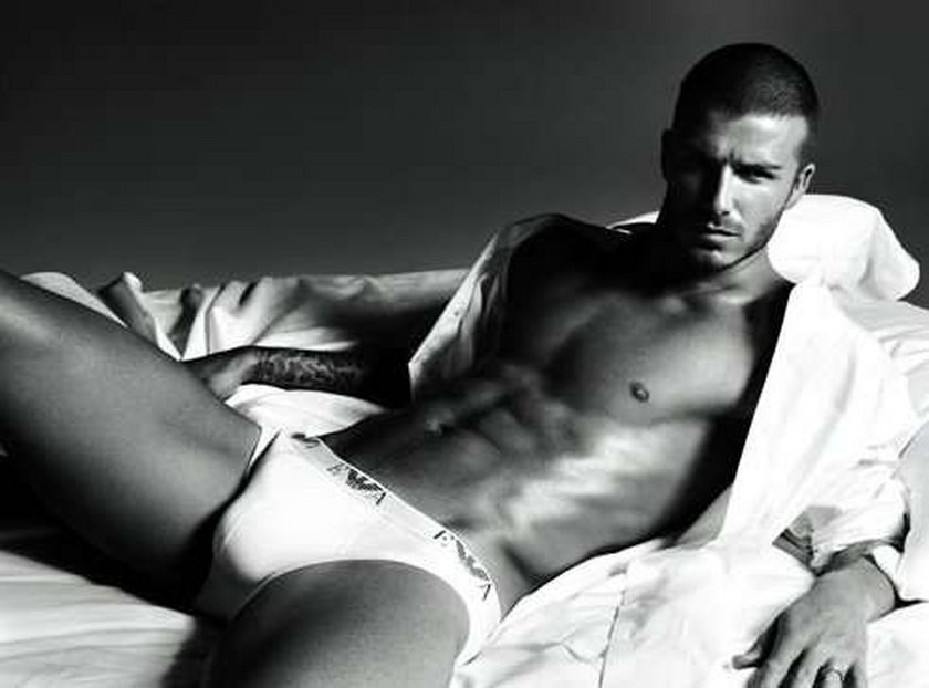 Sexy Beckham w sexy majtkach