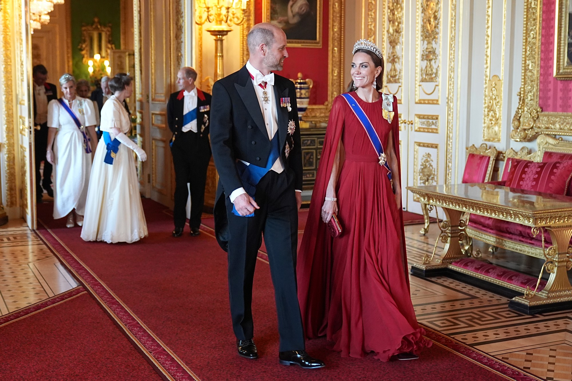 Princ William a princezná Kate.