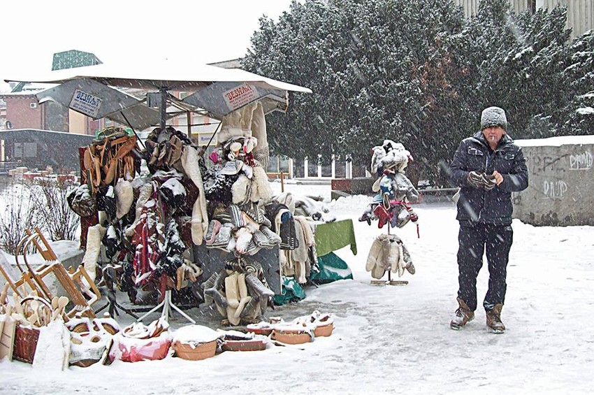 Goran Gavrić na radnom mestu i na minus 16