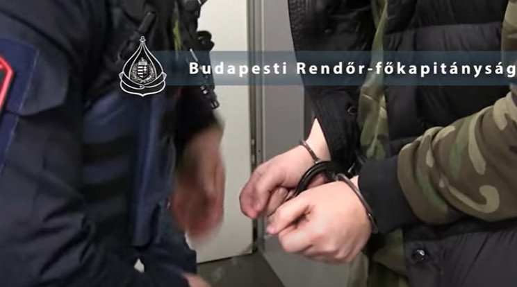 Moszkvában fogták el a magyar rablót, aki öt évig menekült /Fotó: police.hu videorészlet