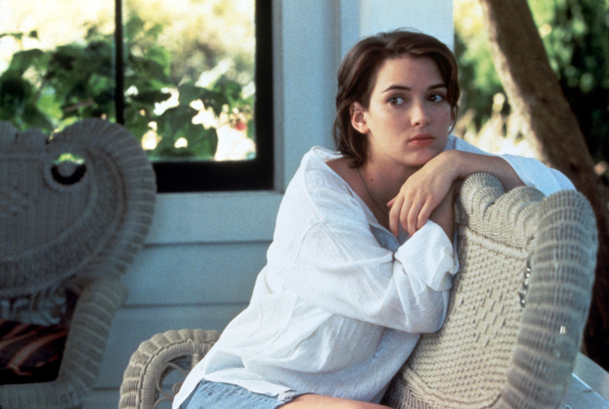 Winona Ryder s ikonickým bixie zostrihom.