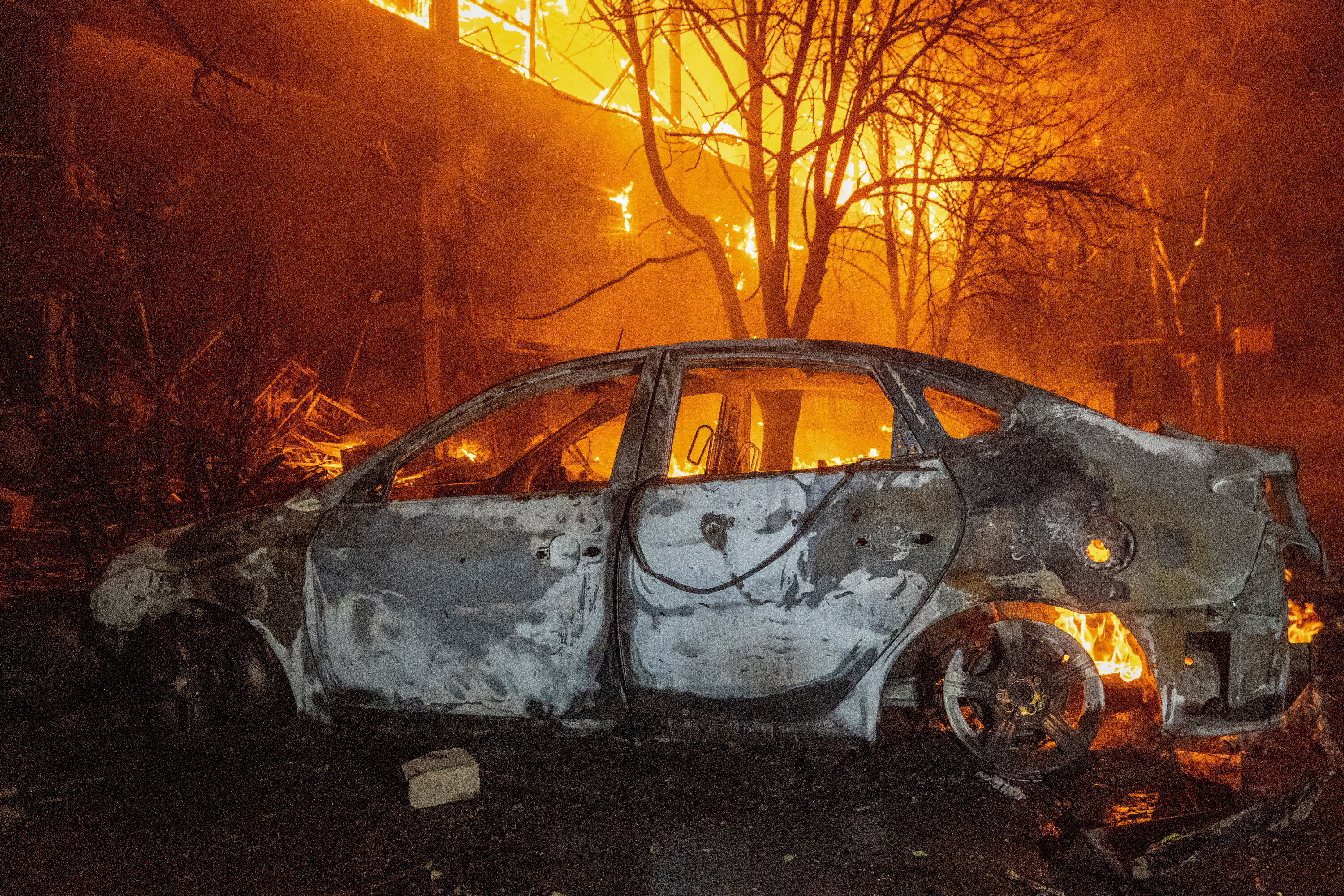 Ataki dronów na Ukrainę: 2 ofiary śmiertelne pod Charkowem