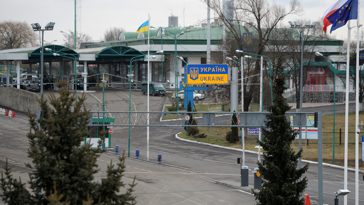 Mościsk na Ukrainie. Blokada trasy do przejścia granicznego Szeginie-Medyka