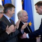 Stanisław Karczewski, Marek Kuchciński, Jarosław Kaczyński, Andrzej Duda, Agata Kornhauser-Duda